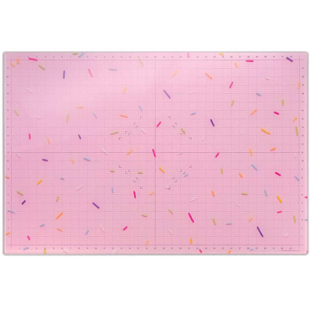 Sugar Cookie Magnetic Glass Craft Mat