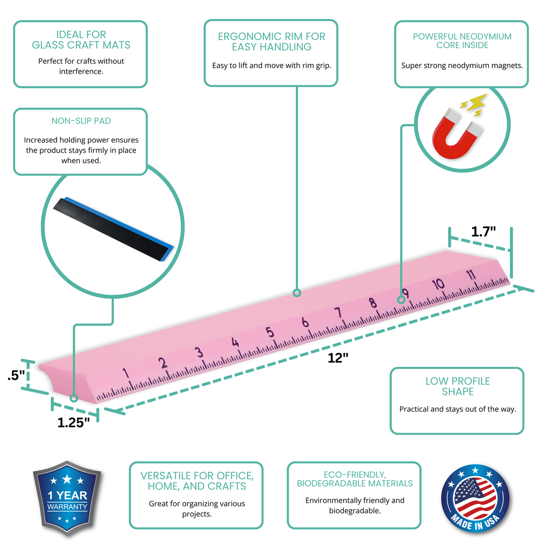 MegaMag Rulers