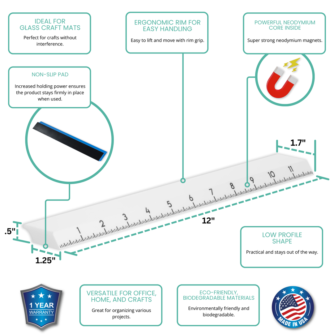 MegaMag Rulers