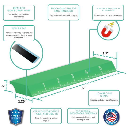MegaMag Rulers