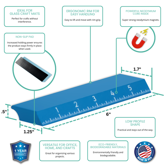 MegaMag Rulers