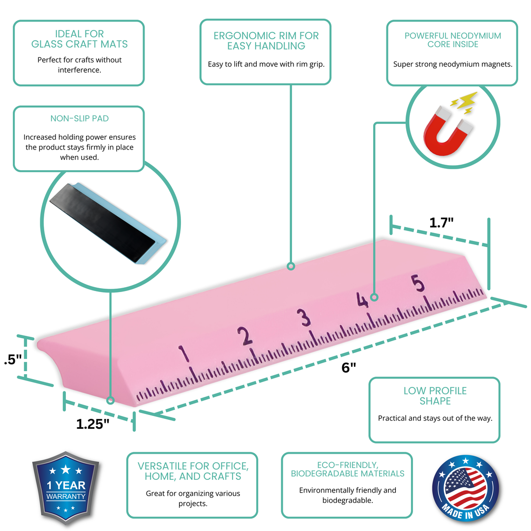 MegaMag Rulers