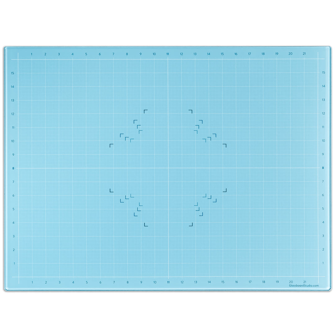 Ice Magnetic Glass Craft Mat