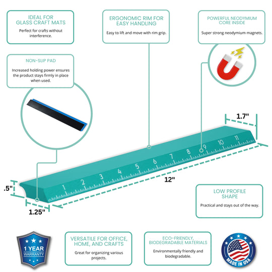 MegaMag Rulers