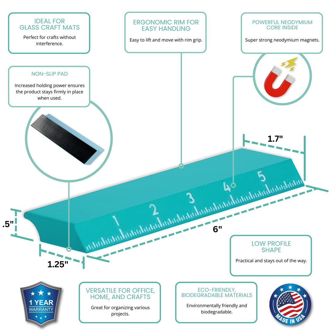 MegaMag Rulers