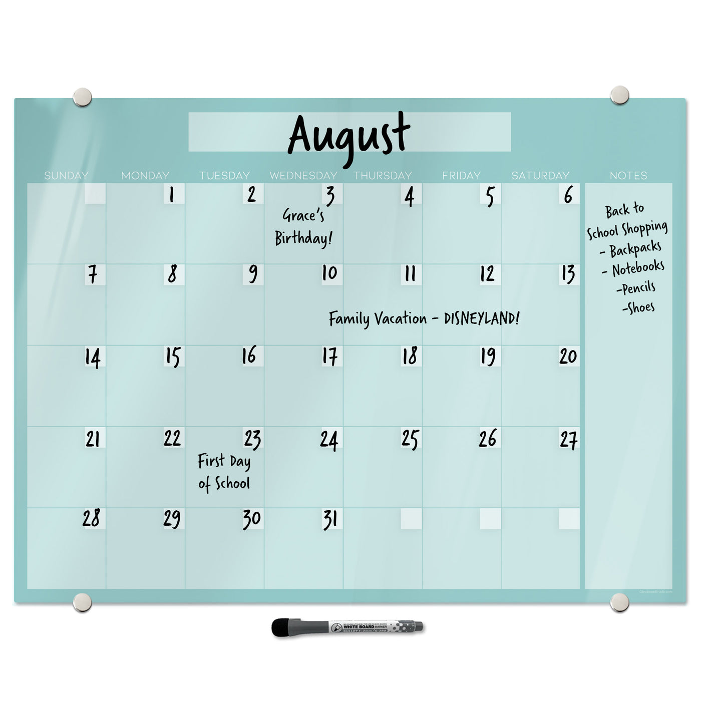 Month Sticker Oodle – Glassboard Studio